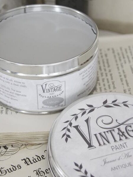 Vintage voks - Light Grey - 370 ml
