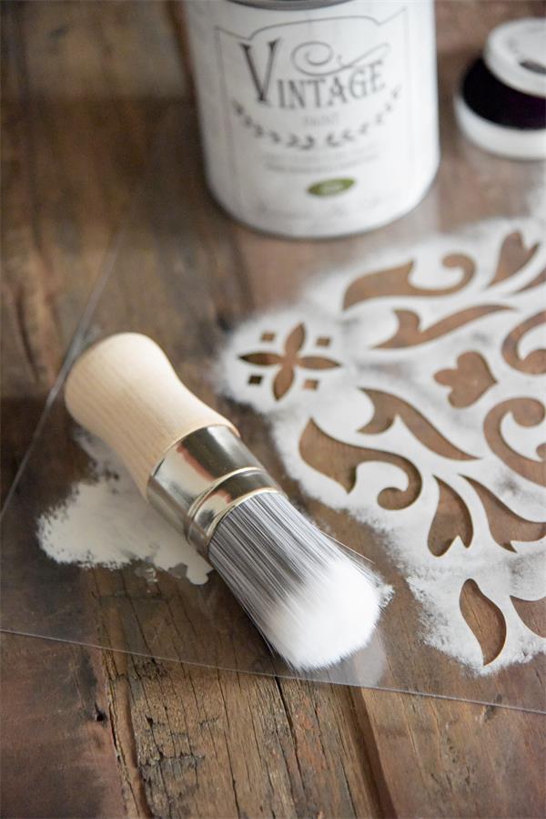 Voks pensel - Rund, 3,9 cm -Professionel