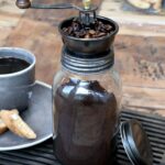 Kaffekværn m. ekstra låg