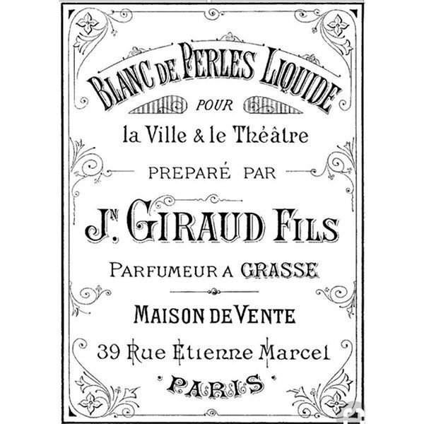 Transferark - J. Giraud Fils - Grå