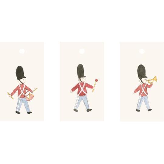 Til & fra kort m. gardere - Sæt af 6Til & fra kort m. gardere - Sæt af 6