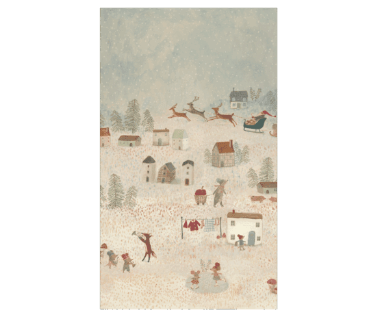 Maileg Gavepapir - Santa is coming - 10 m